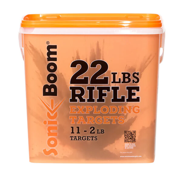 181025 Sonic Boom 2 lb Exploding Rifle Targets, 11 Pack