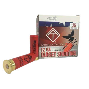 American Tactical ATI 12 Gauge 2.75″ 1 oz #7.5 Shot 25/Box