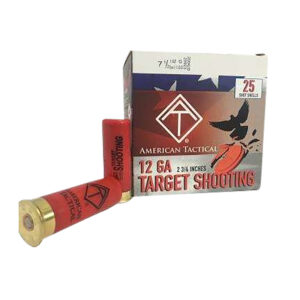 ATI 240379 12 Gauge 2.75″ 1oz 7.5 Shot, 25/Box