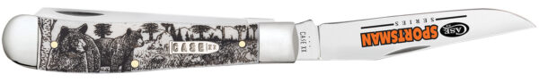 181325 Case Sportsman Trapper 3.24″/3.27″ Tru-Sharp SS Bone