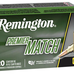 Remington Premier Match .308 Win 168 gr MatchKing BTHP 20rd
