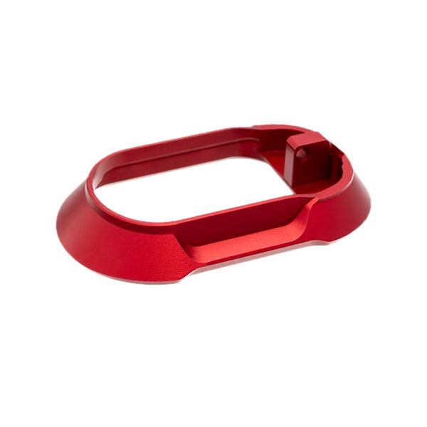 181516 Tyrant CNC TDVP9MWRED Magwell Fits Heckler & Koch VP9/VP40 Red Aluminum