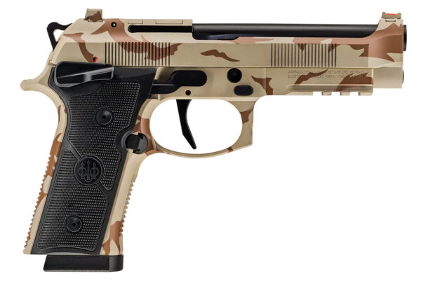Beretta 92XI SAO FS 9mm 4.7″ Desert DPM Camo