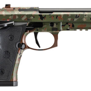 Beretta 92XI SAO 9mm 4.7in Flecktarn 18rd (2 Mags)