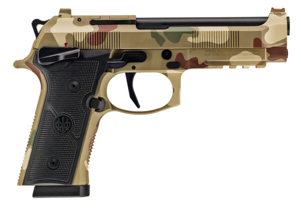 181602 Beretta 92XI SAO 9mm 4.7″ Frog Skin Camo 18rd