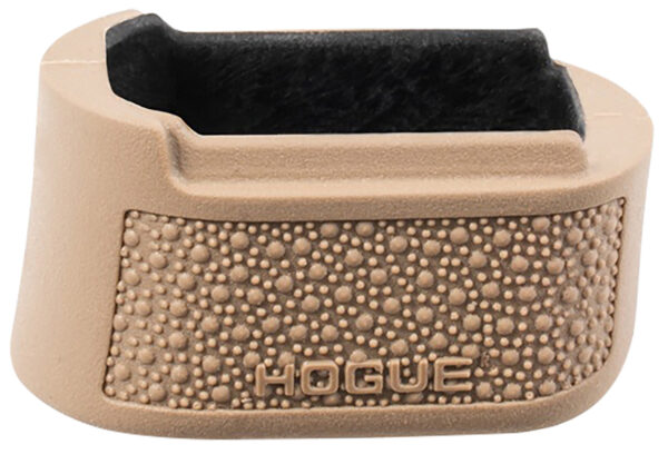 181740 Hogue 18053 OverMolded Extension Base Pad Cobblestone Fits Sig Sauer P365X/XL 15rd FDE Rubber
