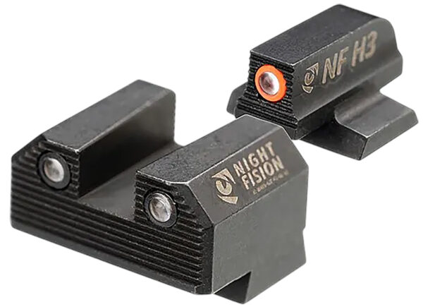 181913 Night Fision CNK029187250OGZG Mete SF Stealth Orange Tritium Rear Black Frame Fits Canik