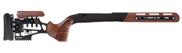 182044 Woox SH.CHS011.17 Furiosa Chassis Walnut Aluminum/Wood Fits Tikka T3/T3X CTR Bolt Action 31″ OAL