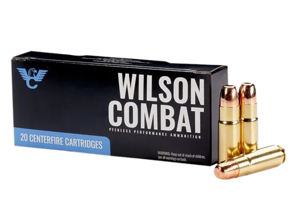 182143 Wilson Combat A458300RNFP 458SOCOM 300gr Round Nose Flat Point 20 Per Box/10 Case