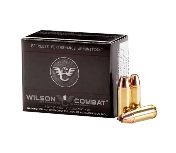 182146 Wilson Combat A38SU124XTP 38Super 124gr Hornady FTX 20 Per Box/10 Case
