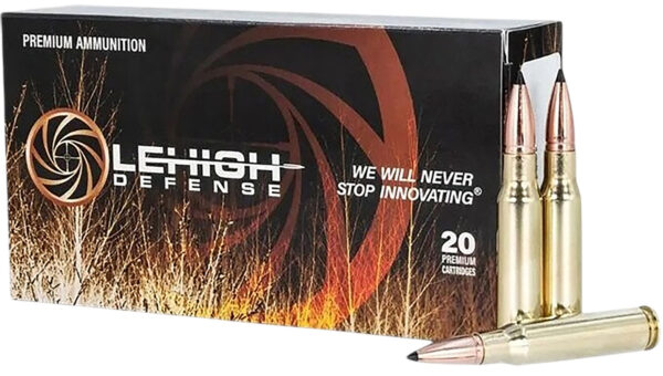 182160 Wilson Combat LA308165TXC 308Win 165gr Tipped Extreme Chaos 20 Per Box/10 Case