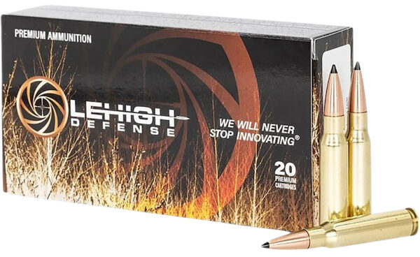 182161 Wilson Combat LA308175TME 308Win 175gr Tipped Maximum Expansion 20 Per Box/10 Case