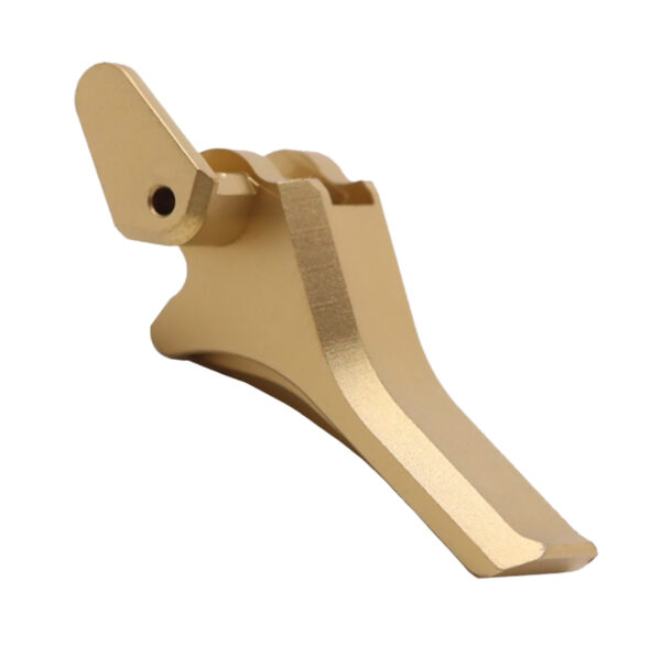 182214 True Precision TP-365 Flat Trigger – Gold TiN – Fits Sig P365/P365XL
