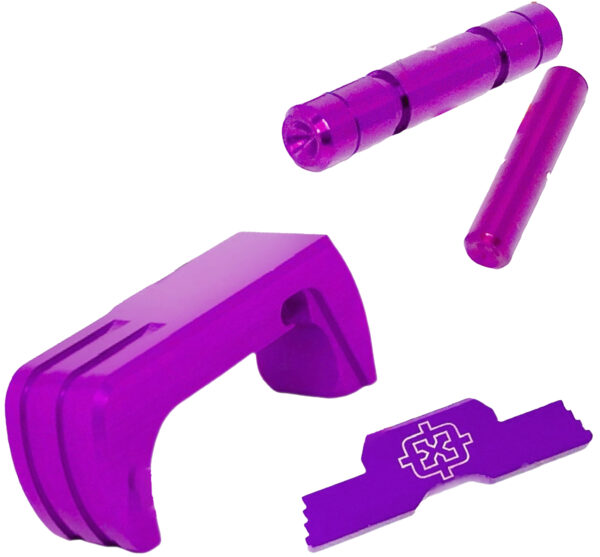 182353 Cross Armory CRG43SOKKPL Glock 43 Purple