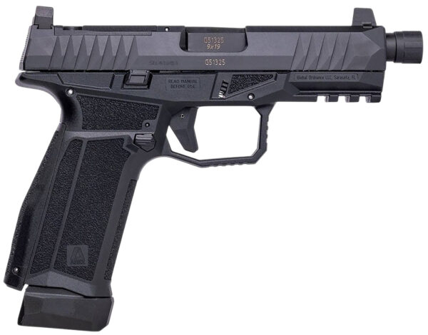 182580 AREX Delta X Tact 9mm 4.60″ Threaded Optic Cut 17+1
