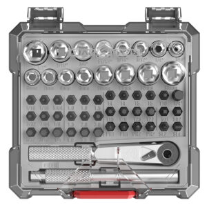 Real Avid X3 Driver 52-Piece Socket & Bit Set