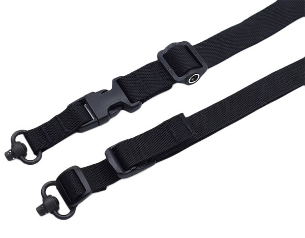 182862 Tacshield T6031BK Warrior 2-in-1 Sling Black Webbing Two-Point Rifle/Shotgun