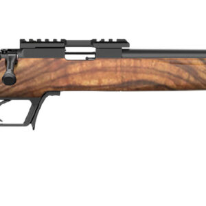 Retay USA ASD22-SWAL-16 Asend Hunter 22 LR 10+1 16″ Black Heavy Barrel, Black Chrome Receiver w/Picatinny Rail, Turkish Walnut Fixed Stock