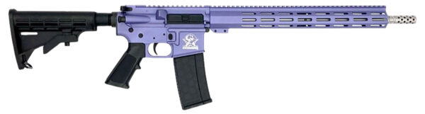 183060 Great Lakes Firearms GL15223SSORC AR-15 223 Wylde 30+1 16″ Black Nitride Threaded Barrel, Wild Orchid Cerakote Aluminum Receiver w/Picatinny Rail, M-LOK Handguard, Black Polymer Stock, Mil-Spec Grip