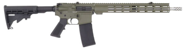 Great Lakes GL-15 AR-15 Rifle 16″ OD Green/Stainless 30rd