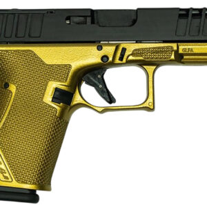 Great Lakes Firearms GL19GGLD Striker  Compact Frame 9mm Luger 15+1 4″ Black Nitride Barrel, Optic Cut/Serrated/Window Cut Slide, Polymer Frame, RMR Footprint, Ambidextrous