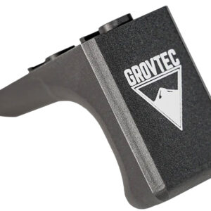 GrovTec G-Stop Reversible Hand Stop — Black Anodized