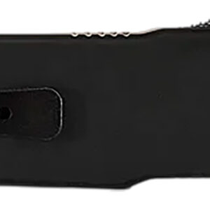 Templar Knife XMCABK121 Excalibur Money Clip 1.90″ OTF Dagger Plain Black Oxide Stonewashed Powder Coated D2 Steel Blade, 3.38″ Black Anodized Aluminum Handle