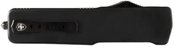 Templar Knife XMCABK121 Excalibur Money Clip 1.90″ OTF Dagger Plain Black Oxide Stonewashed Powder Coated D2 Steel Blade, 3.38″ Black Anodized Aluminum Handle