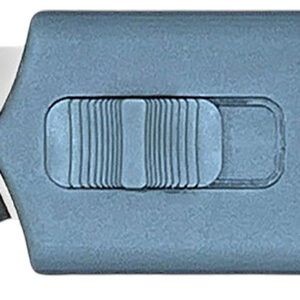 Templar Knife SMCAGB221 Sentinel Money Clip 1.88″ OTF Tanto Plain Black Oxide Stonewashed Powder Coated D2 Steel Blade, 3.41″ Blue Anodized Aluminum Handle