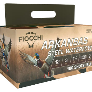 Fiocchi 123ADS2   12Gauge 3″ 1 1/5oz 2Shot 100 Per Box/2 Case
