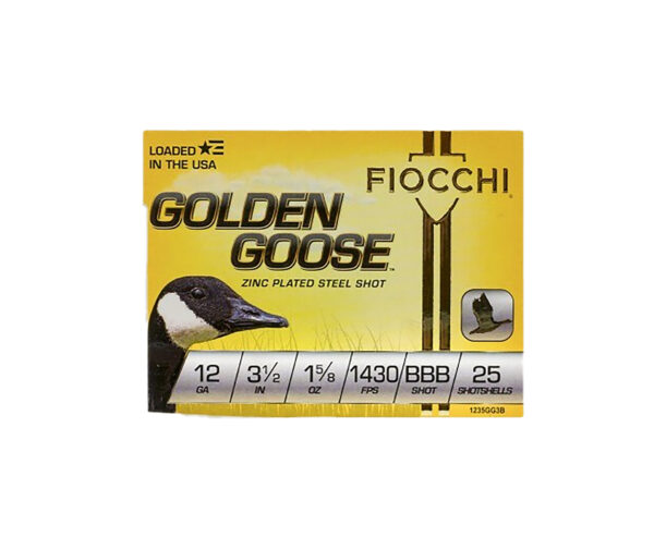Fiocchi Golden Goose 12ga 3.5in 1-5/8oz BBB 25rd