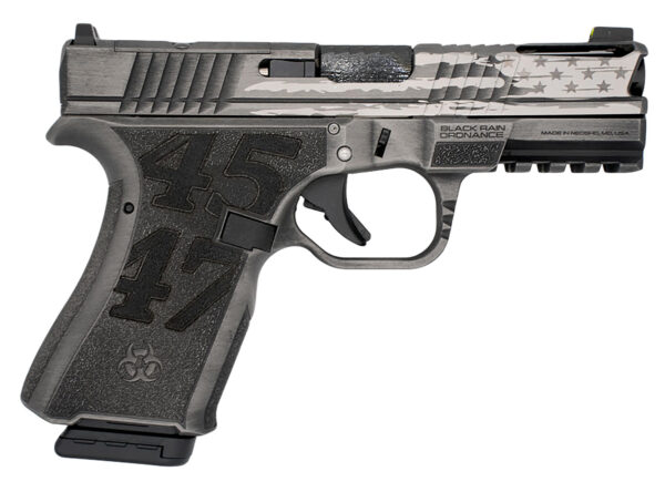 183664 Black Rain Ordnance FRONTLINE+ 9mm 4″ Gun Metal Grey 15+1