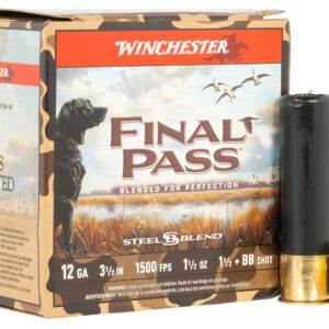 Winchester Final Pass 12ga 3.5in 1-1/2oz BB/1.5 25rd