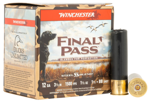 Winchester Final Pass 12ga 3.5in 1-1/2oz BB/1.5 25rd