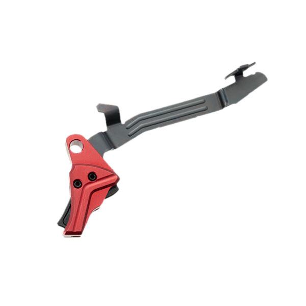 183745 Tyrant CNC TDG43TRIGREDBLKBAR I.T.T.S Red/Black Fits Glock 43/43x/48