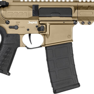 CMMG 30AF20ACT Banshee Mk4 300 Blackout 30+1 8″ Black Nitride Threaded Barrel, M-LOK Handguard, Coyote Tan Cerakote Aluminum Receiver w/Picatinny Rail, Black Polymer CMMG RipBrace, CMMG Zeroed Grip