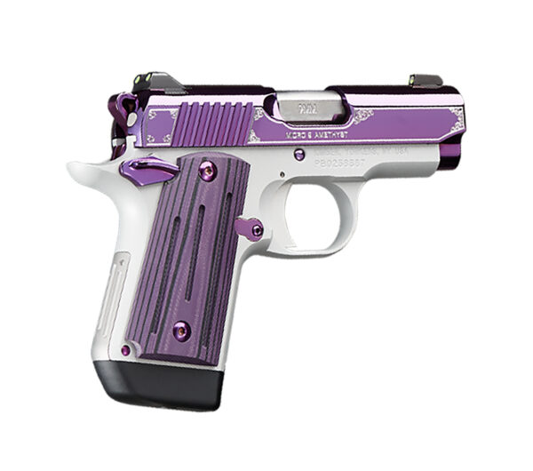 Kimber Micro 9 Amethyst 9mm Pistol — 7+1, Purple PVD