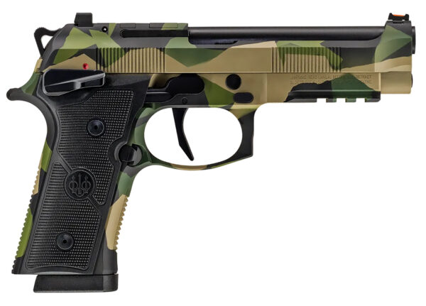184176 Beretta 92XI SAO FS 9mm 4.7in Splinter Camo