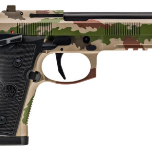 Beretta 92XI SAO FS 9mm 4.7in Vegetato Camo, 10rd