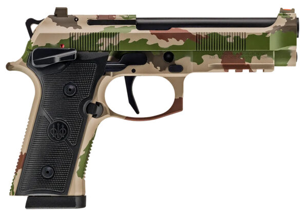 184177 Beretta 92XI SAO FS 9mm 4.7in Vegetato Camo, 10rd