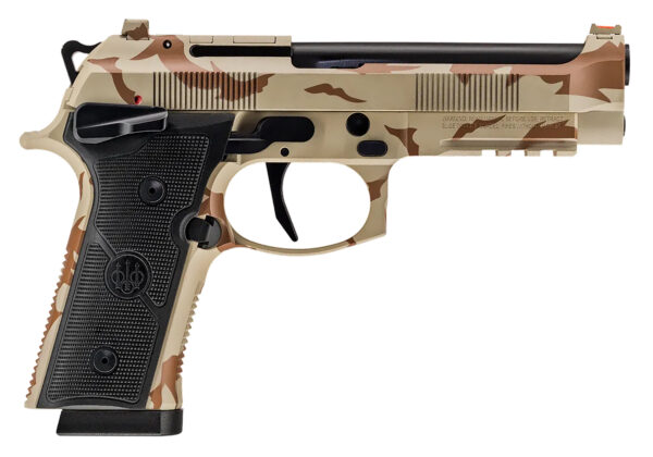 Beretta 92XI SAO FS 9mm 4.7″ Desert DPM – 10rd, 2 Mags