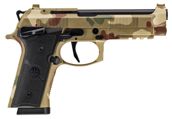 184180 Beretta 92XI FS 9mm 4.7″ Frogskin Camo, 10rd – 2 Mags