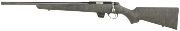 184237 Tikka JRT1XRT409 T1X Roughtech 17 HMR 10+1 20″ Blued Threaded Barrel, Blued Drilled & Tapped Receiver, Emerald Roughtech Synthetic Stock, Left Hand