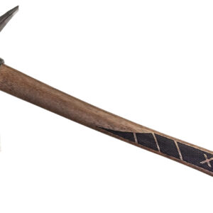 Woox BU.AXE050.01 Solo  8.50″ Convex Carbon Steel Blade Brown/Black Appalachian Hickory Handle 19″ OAL