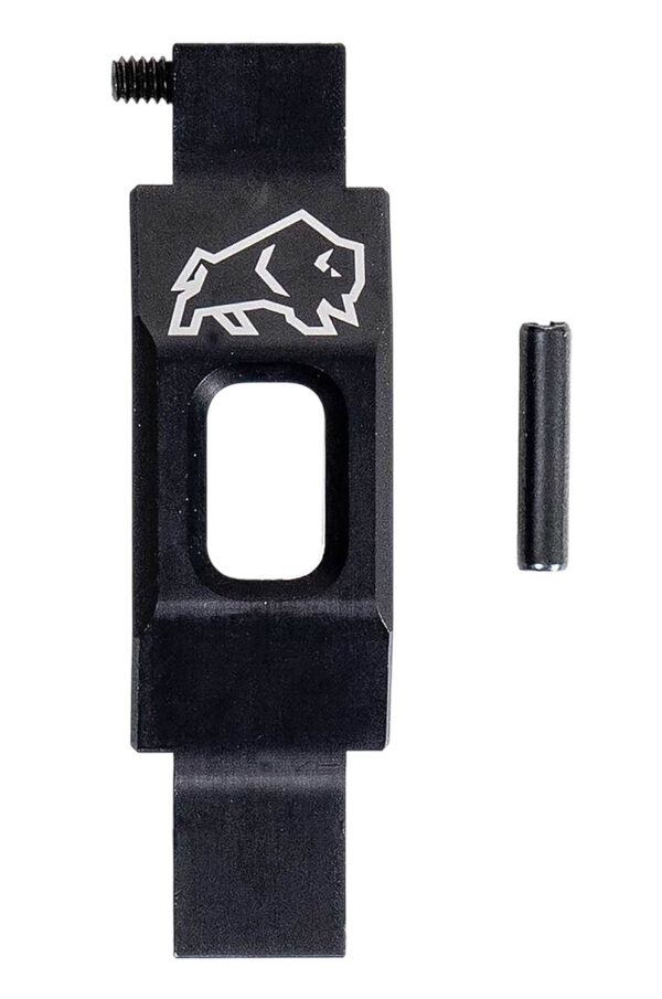 184336 Tapco TAP22064 Trigger Guard Straight Black Aluminum For AR-15