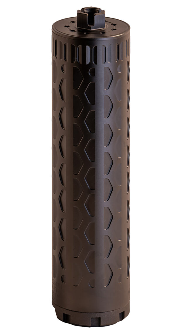 Boe Suppression BOE-TI-30-6 MOD1  30 Cal 1.75″ Black Titanium 1.375″x24