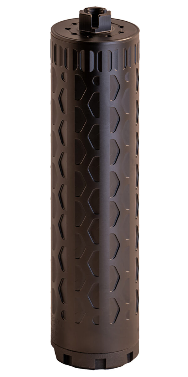 184577 Boe Suppression BOE-TI-46-6 MOD1 450 Bushmaster 1.75″ Black Titanium 1.375″x24