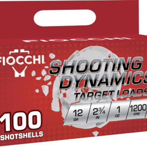Fiocchi 12SDB17 Shooting Dynamics  12Gauge 2.75″ 1oz 7.5Shot 100 Per Box/2 Case
