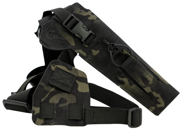 184976 Cole-tac VW205 Varmint Wrangler Pistol Holder Chest Multi-Cam Black Left Hand
