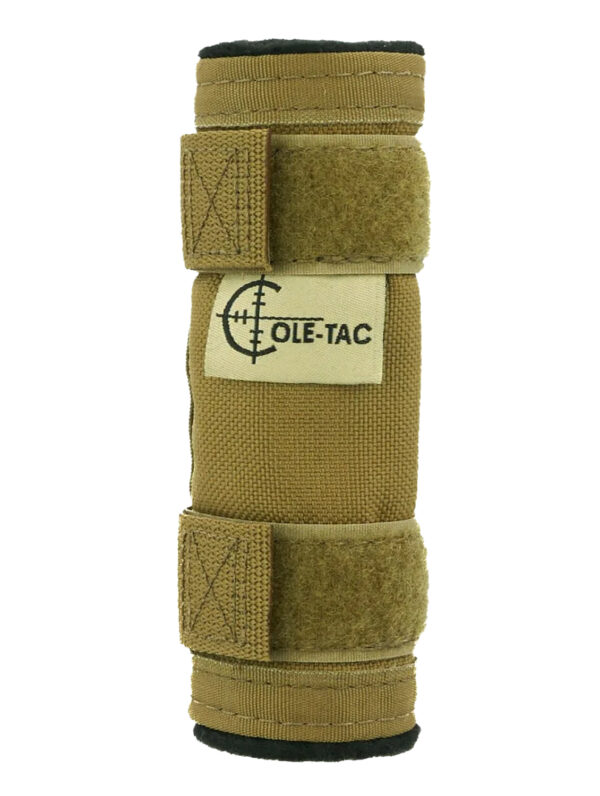 Cole-tac BPC102 Baby Python Suppressor Cover Fits 5″ Long Cordura Nylon Coyote Brown